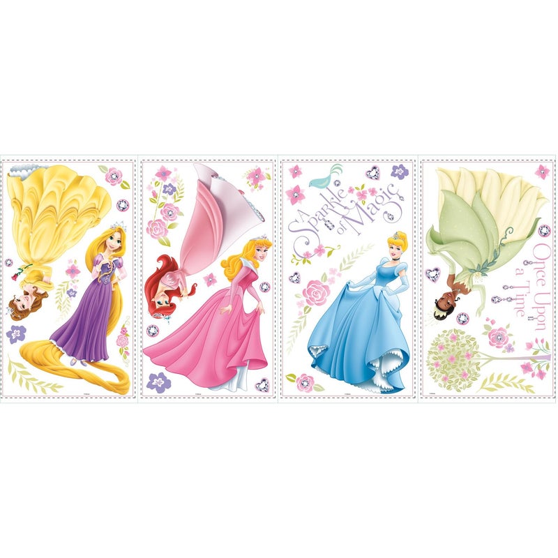 Disney Princess Glow Peel and Stick Wall Decals by RoomMates, RMK1903SCS - Image 1